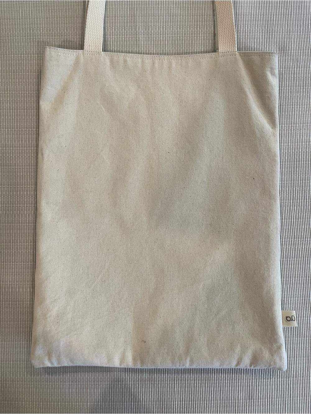 Canvas Linen Calendar Print Tote Bag Artisan made - Picture 3 of 7